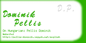 dominik pellis business card